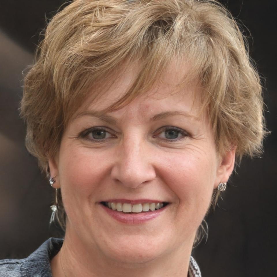 Portrait of Saskia Harrington, senior financial analyst and instructor